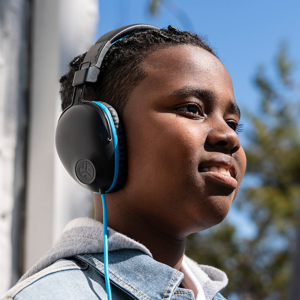 JBuddies Pro Wired Over-Ear Kids Headphone Blue|