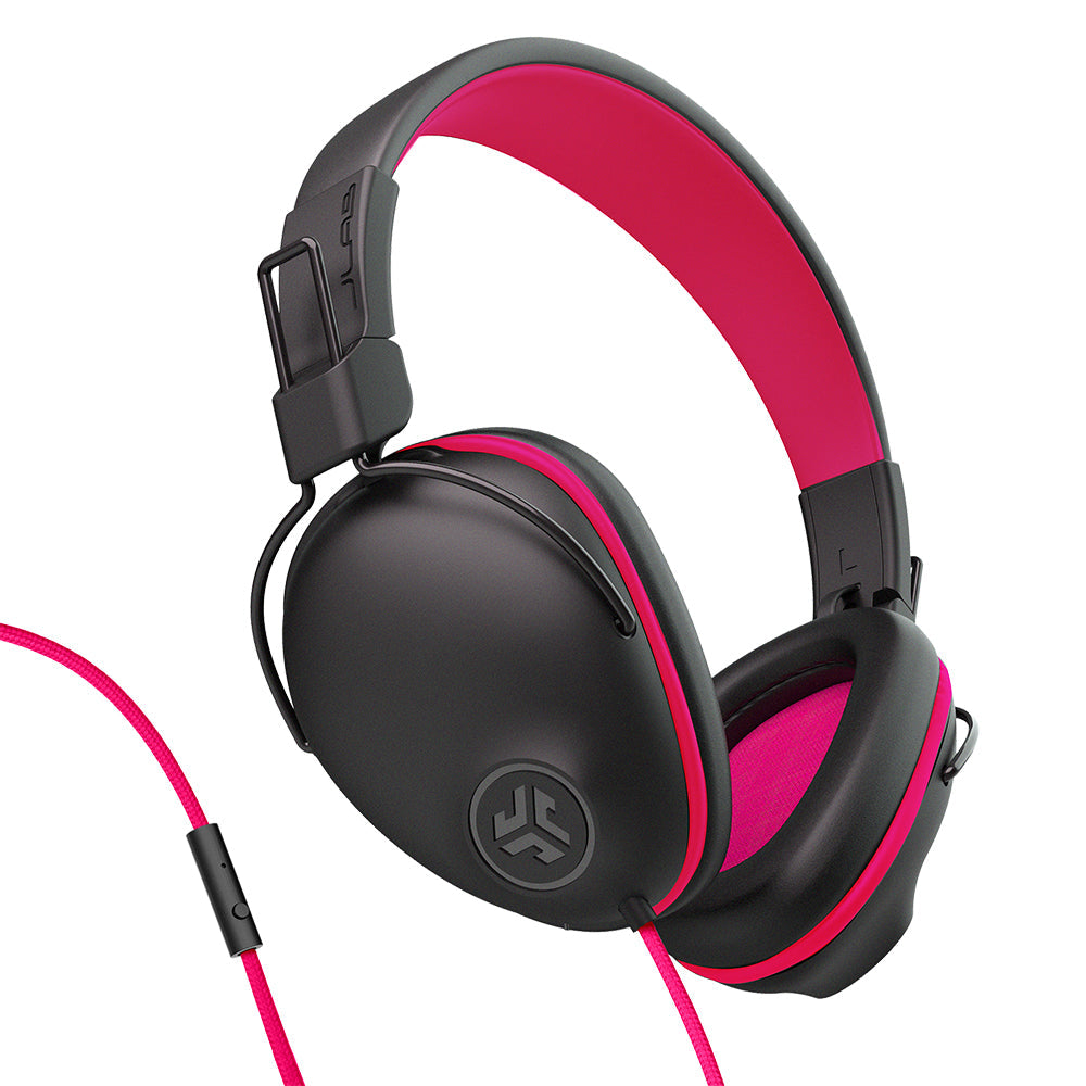 JBuddies Pro Wired Over-Ear Kids Headphone Pink|46442960519477