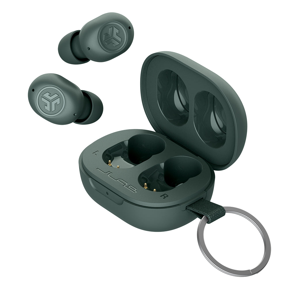 JLab JBuds Mini Earbuds Sage Gray|46450295275829
